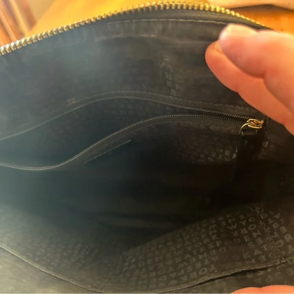 Kate Spade Black and Pink Striped Satchel - Picture 6 of 6